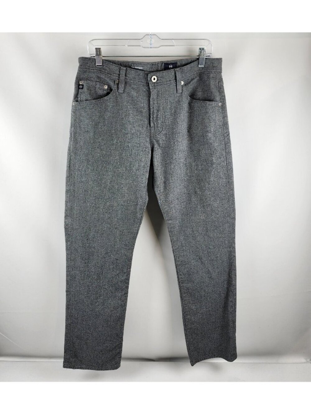 AG Adriano Goldschmied Pants Mens 32x32 Gray The Graduate Tailored Leg USA